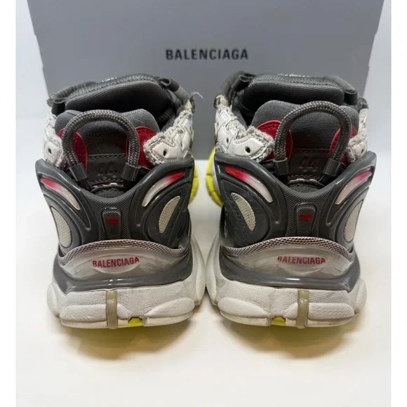 Balenciaga Runner Sneaker Red/Yellow Size 11 US 44 EU - Picture 5 of 10